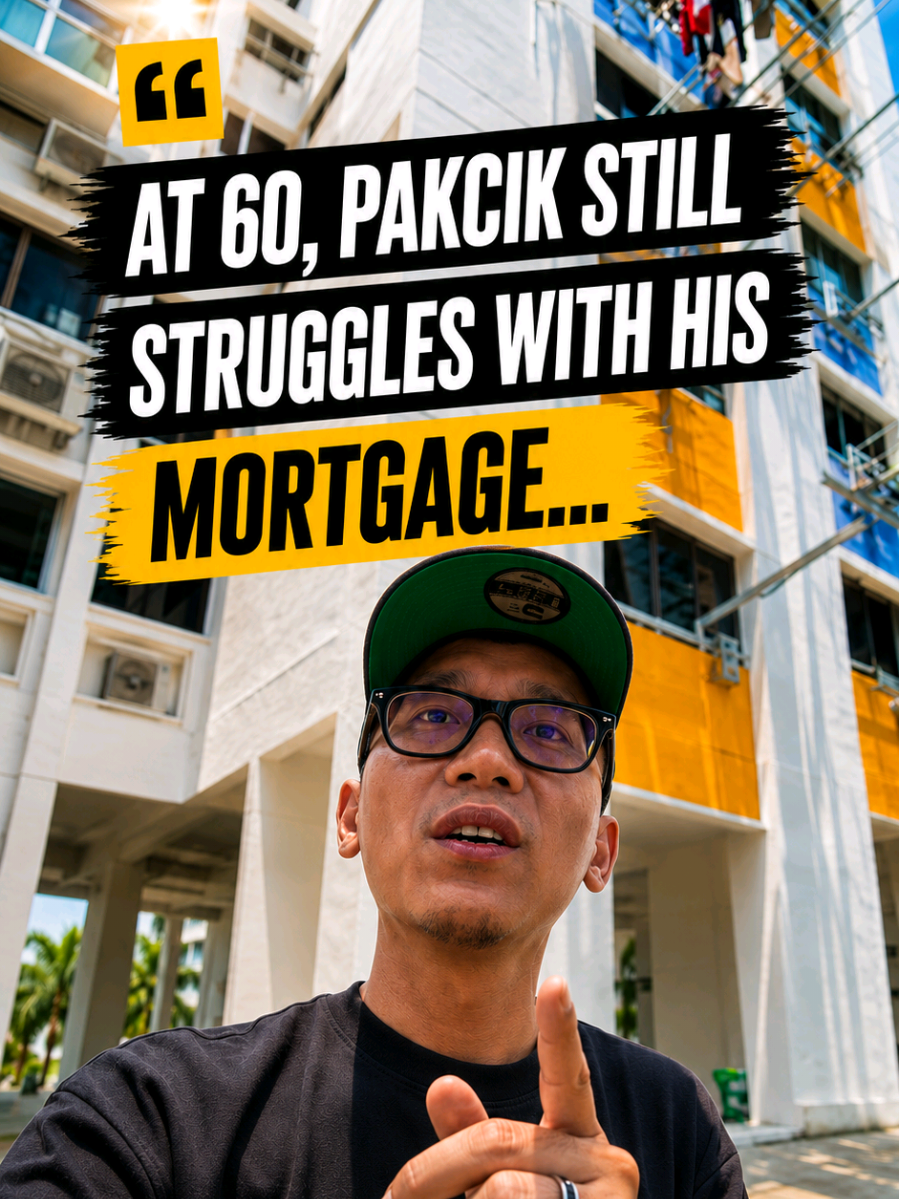 Story: a pakcik still paying his mortgage at 60